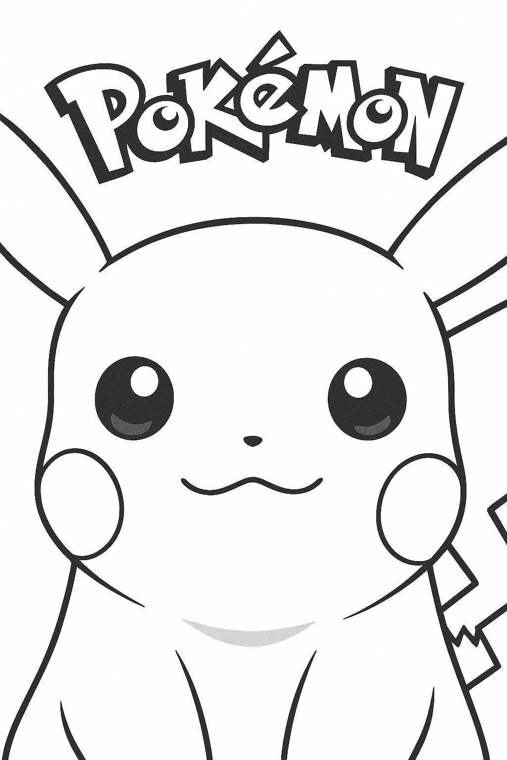 Pokémon-Symbol zum Ausmalen