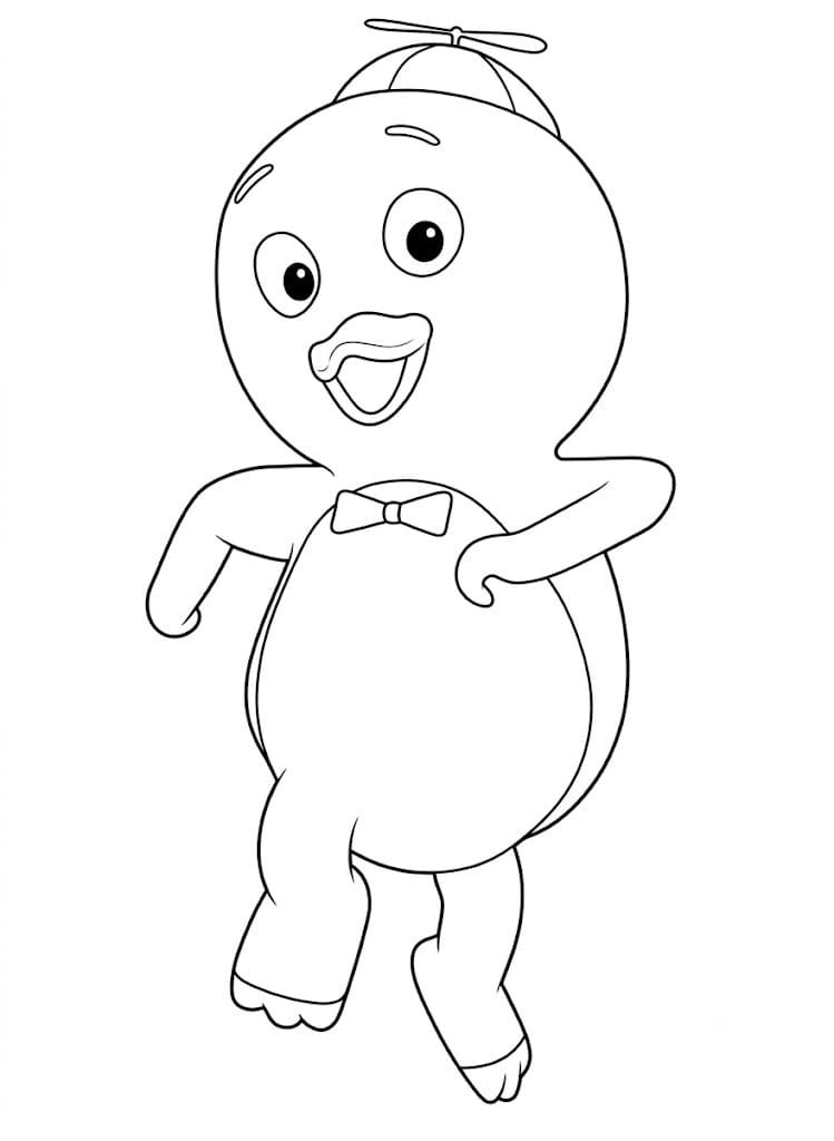 Pablo Backyardigans Ausmalbild
