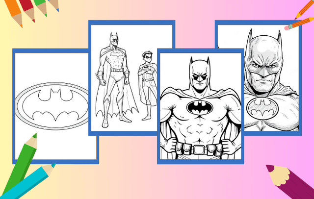 Batman Ausmalbilder