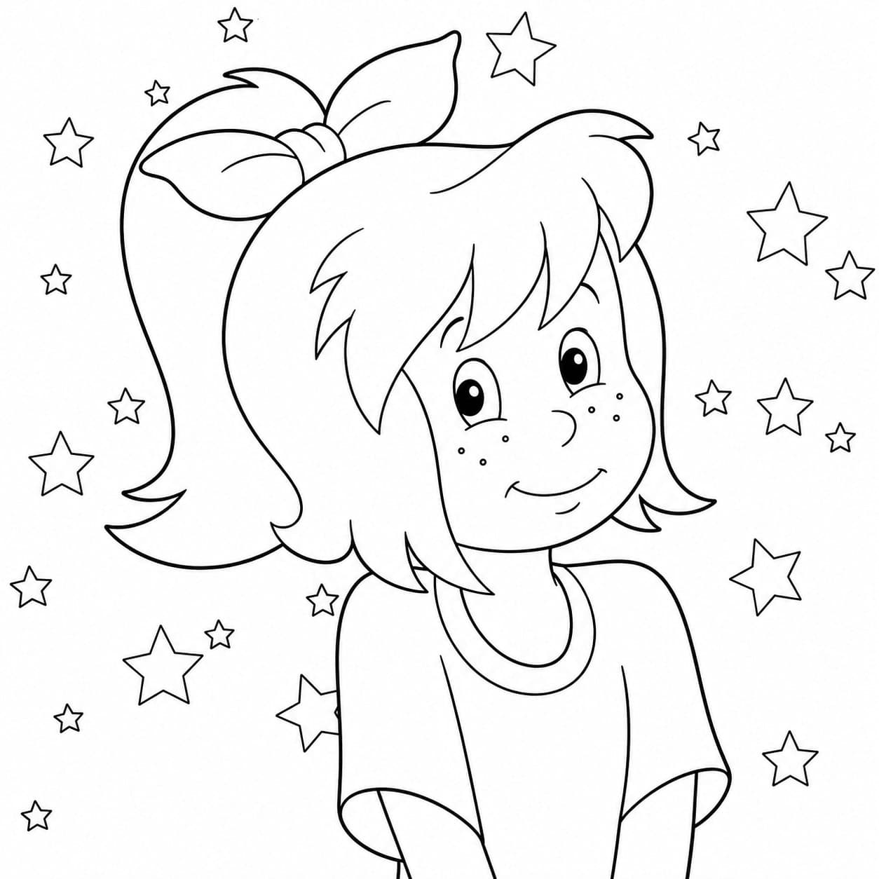 Bibi Ausmalbild