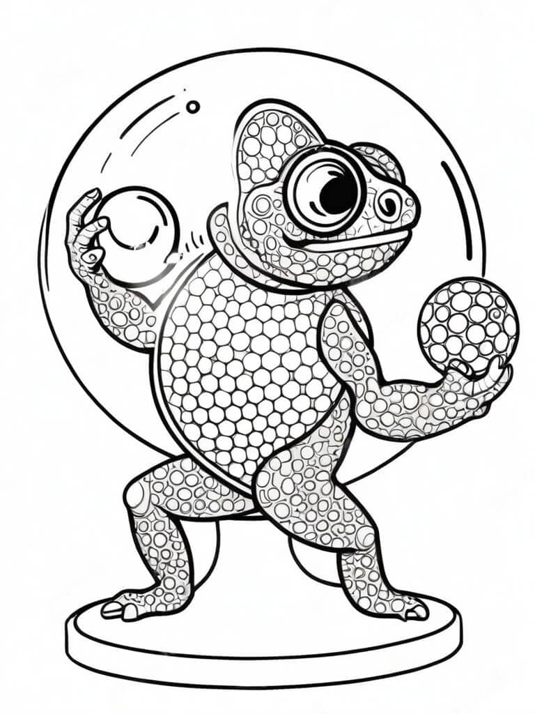 Liebenswertes Chamäleon