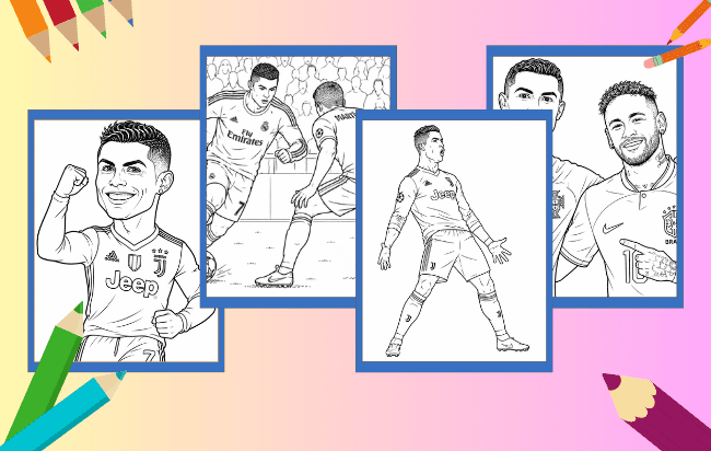 Cristiano Ronaldo Ausmalbilder