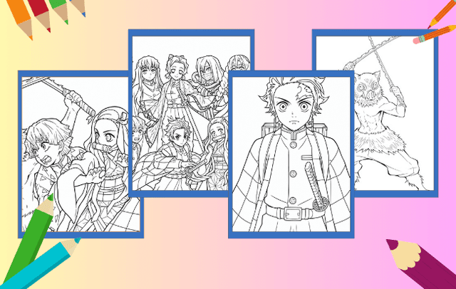 Demon Slayer Ausmalbilder