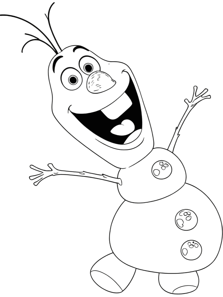 Olaf Ausmalbild