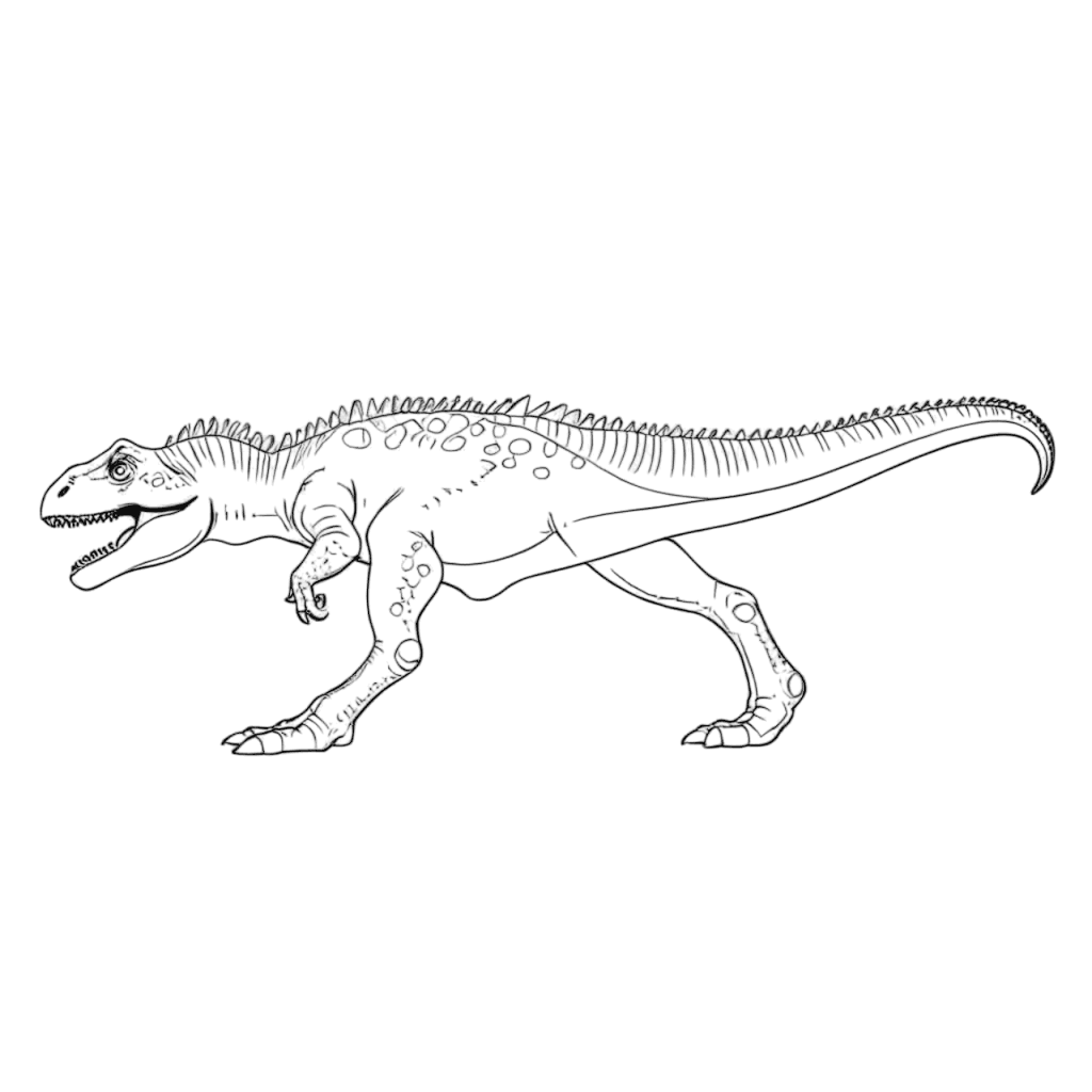 Giganotosaurus Ausmalbild