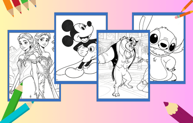 Disney Ausmalbilder