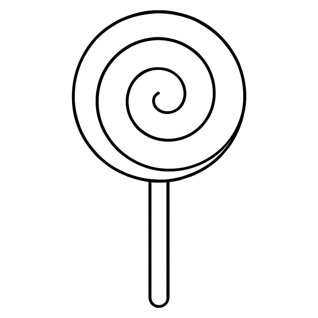 Lolli Ausmalbild