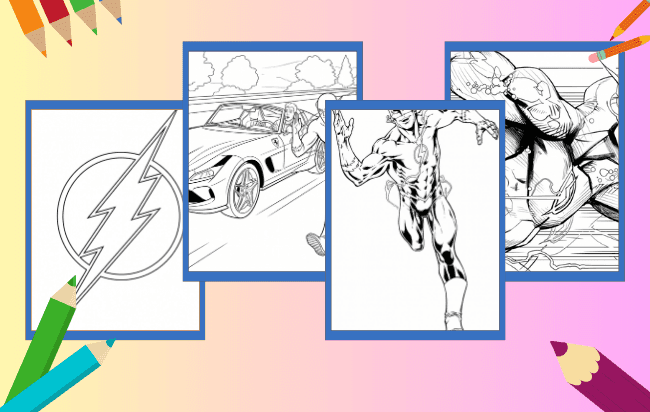 Flash Ausmalbilder