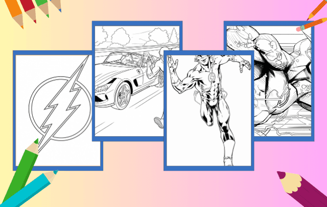 Flash Ausmalbilder