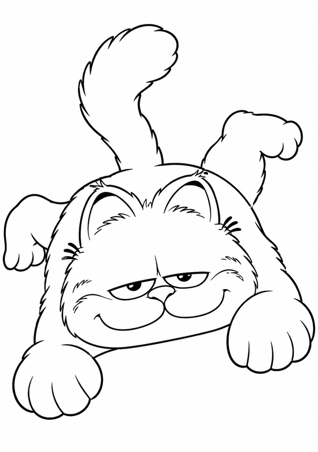 Garfield Film Ausmalbild