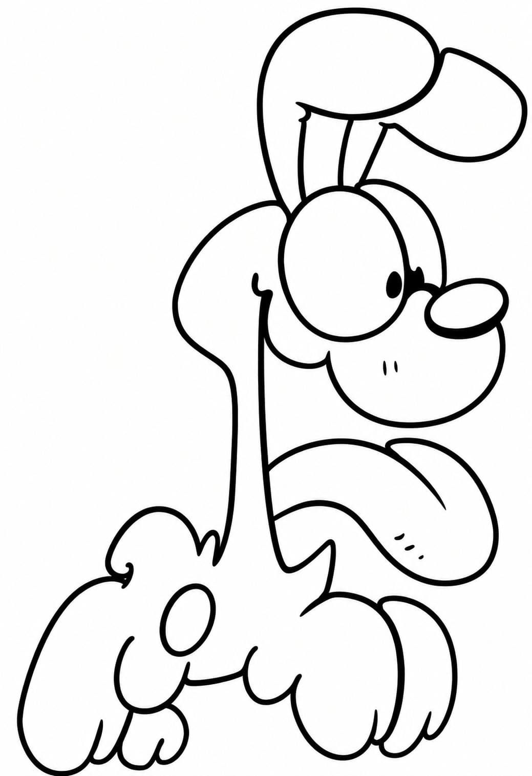 Odie Ausmalbild