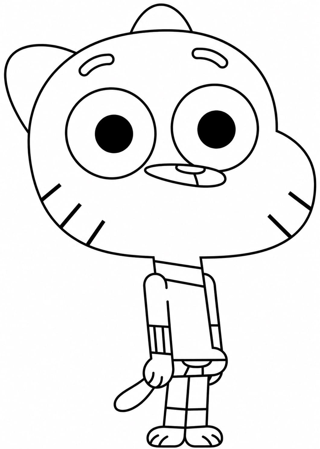 Gumball Ausmalbild
