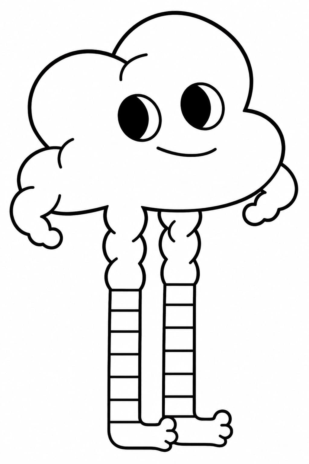 Masami aus Gumball Ausmalbild