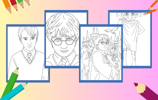 Harry Potter Ausmalbilder