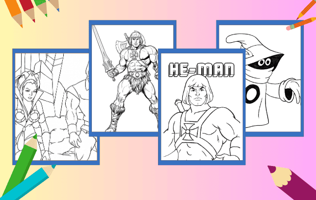 He-Man Ausmalbilder