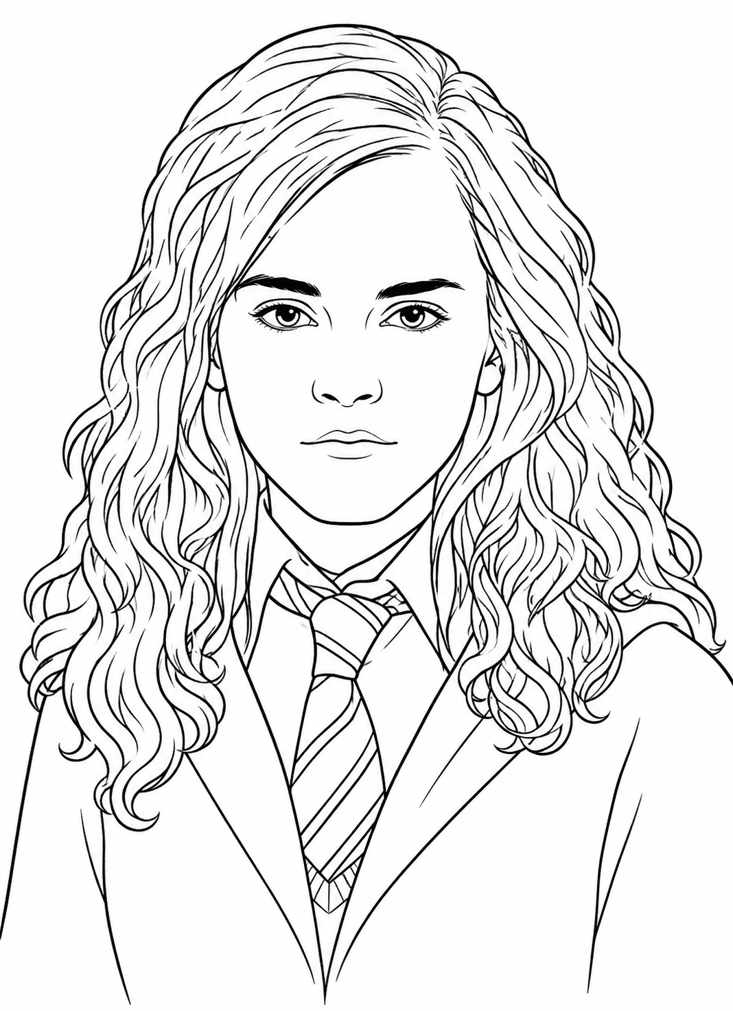 Hermine Granger Ausmalbild
