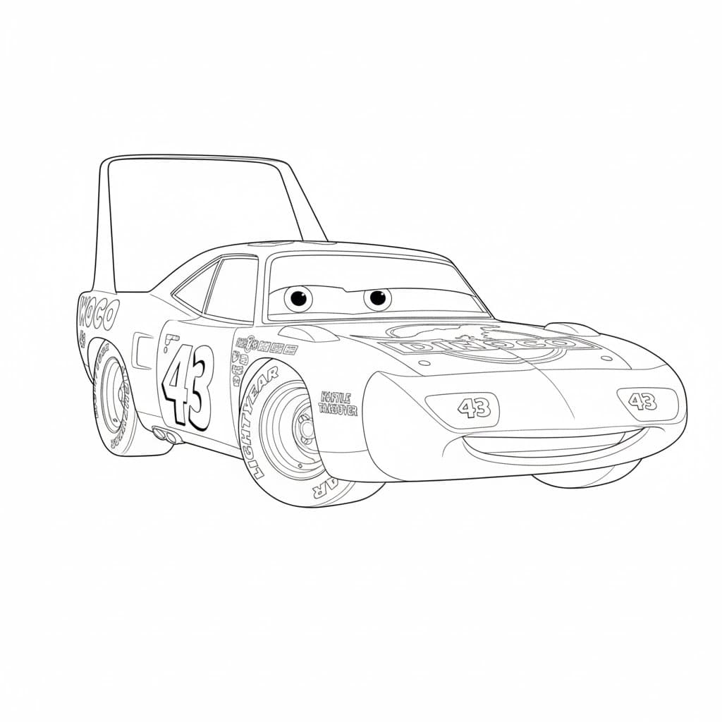 Strip Weathers Ausmalbild