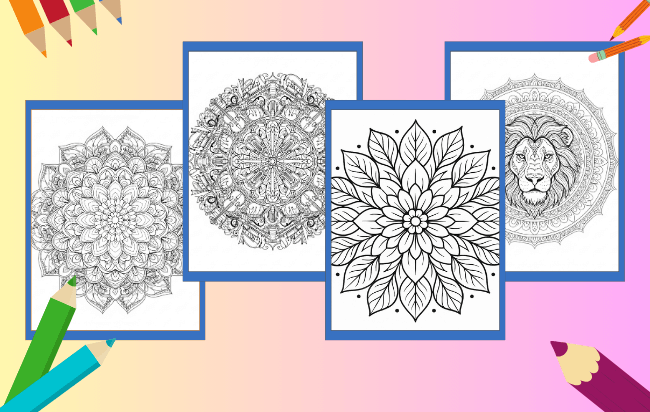Mandala Ausmalbilder