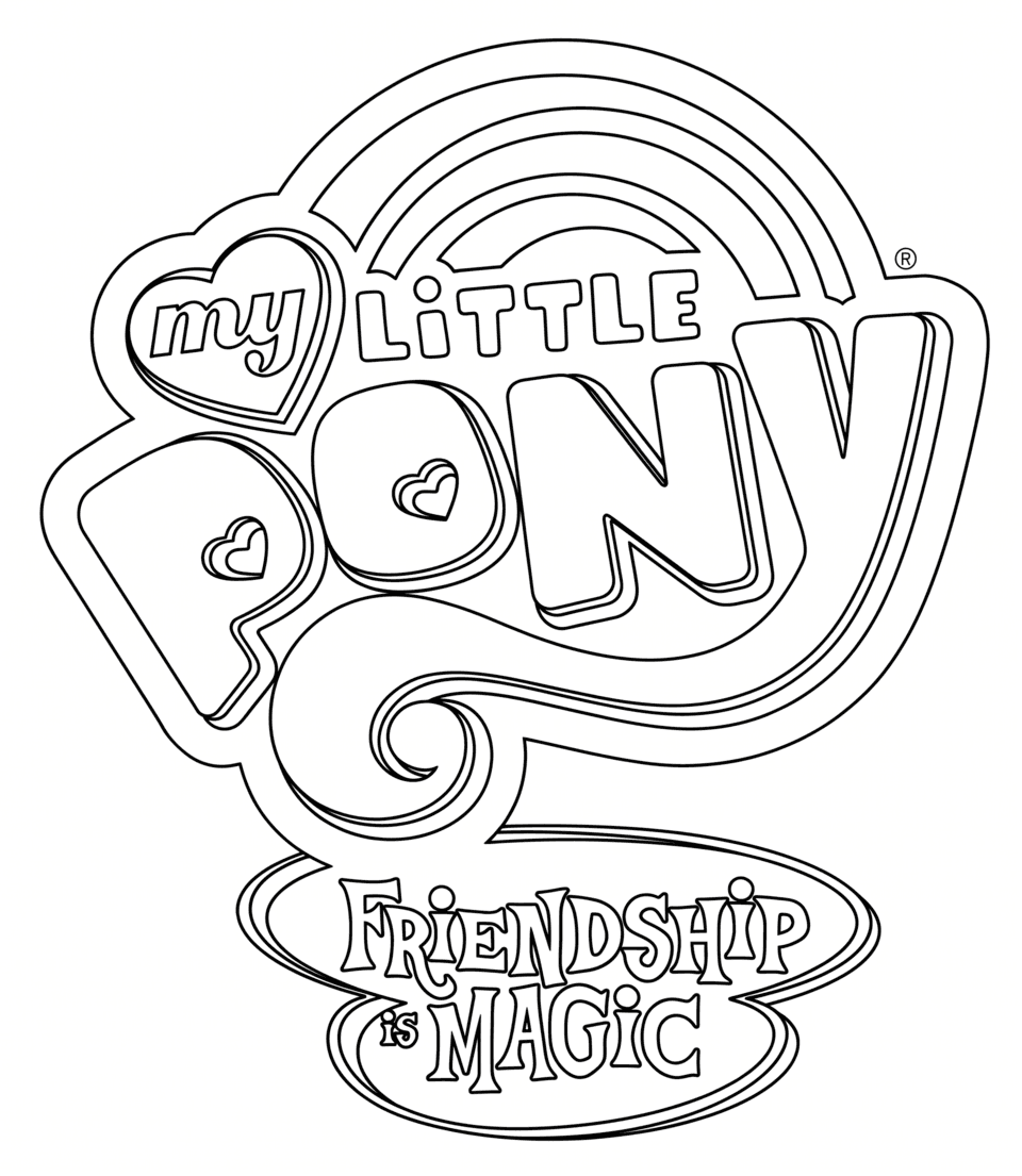 My Little Pony Symbol Ausmalbild