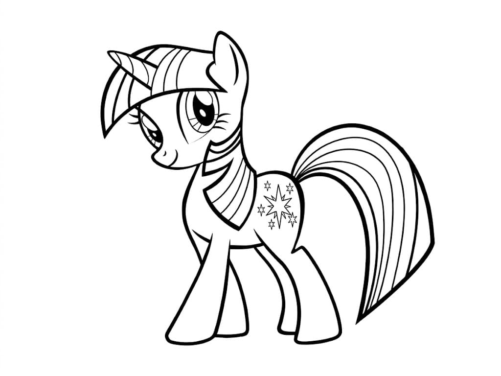 Twilight Sparkle Ausmalbild