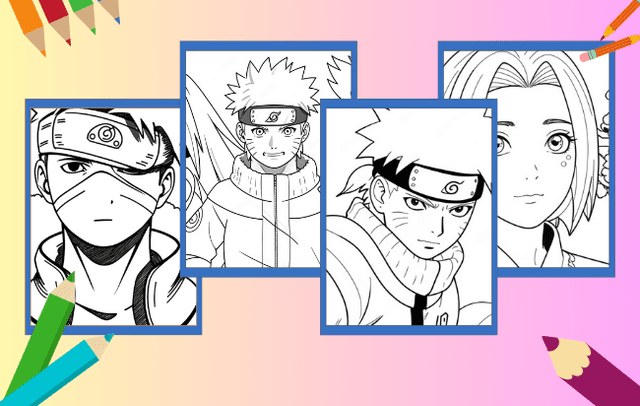 Naruto Ausmalbilder