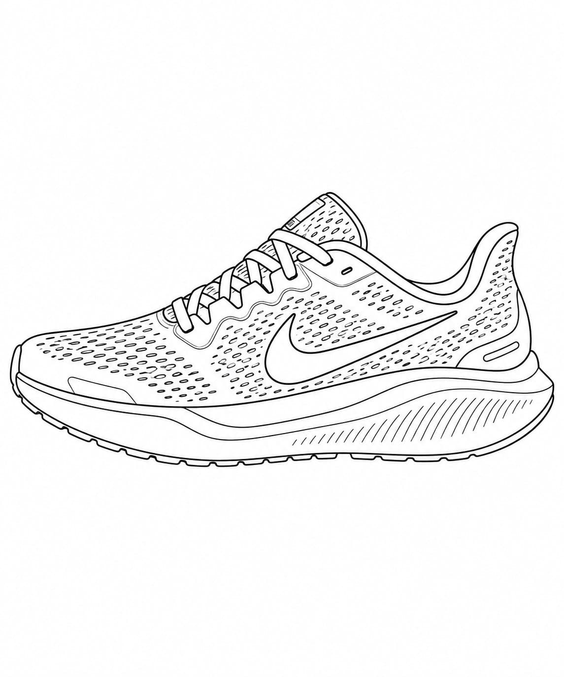 Nike Pegasus 41 Ausmalbild