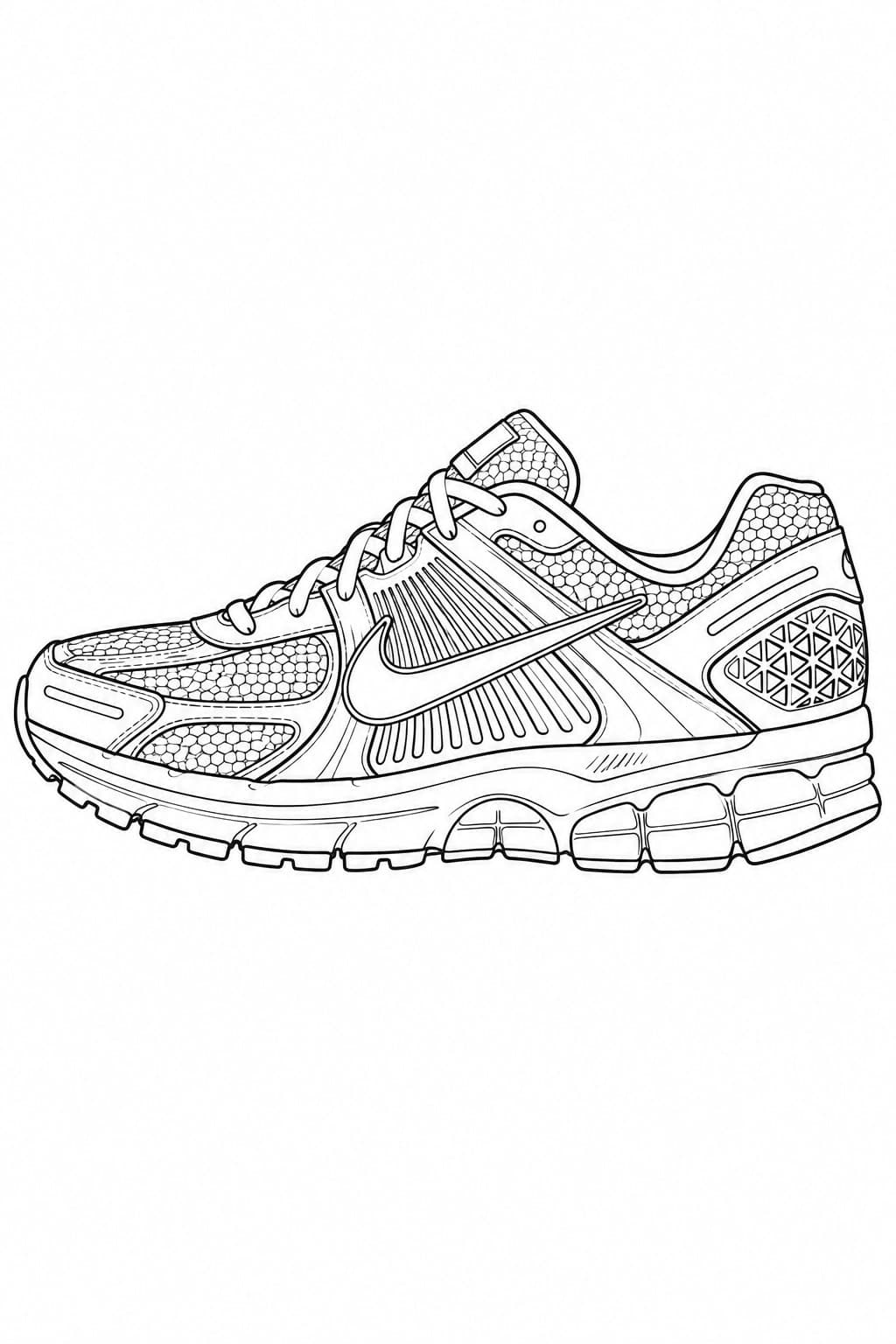 Nike Vomero 5 Ausmalbild