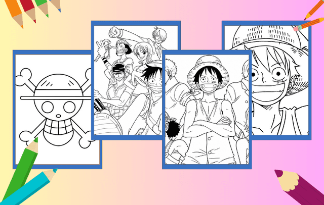One Piece Ausmalbilder