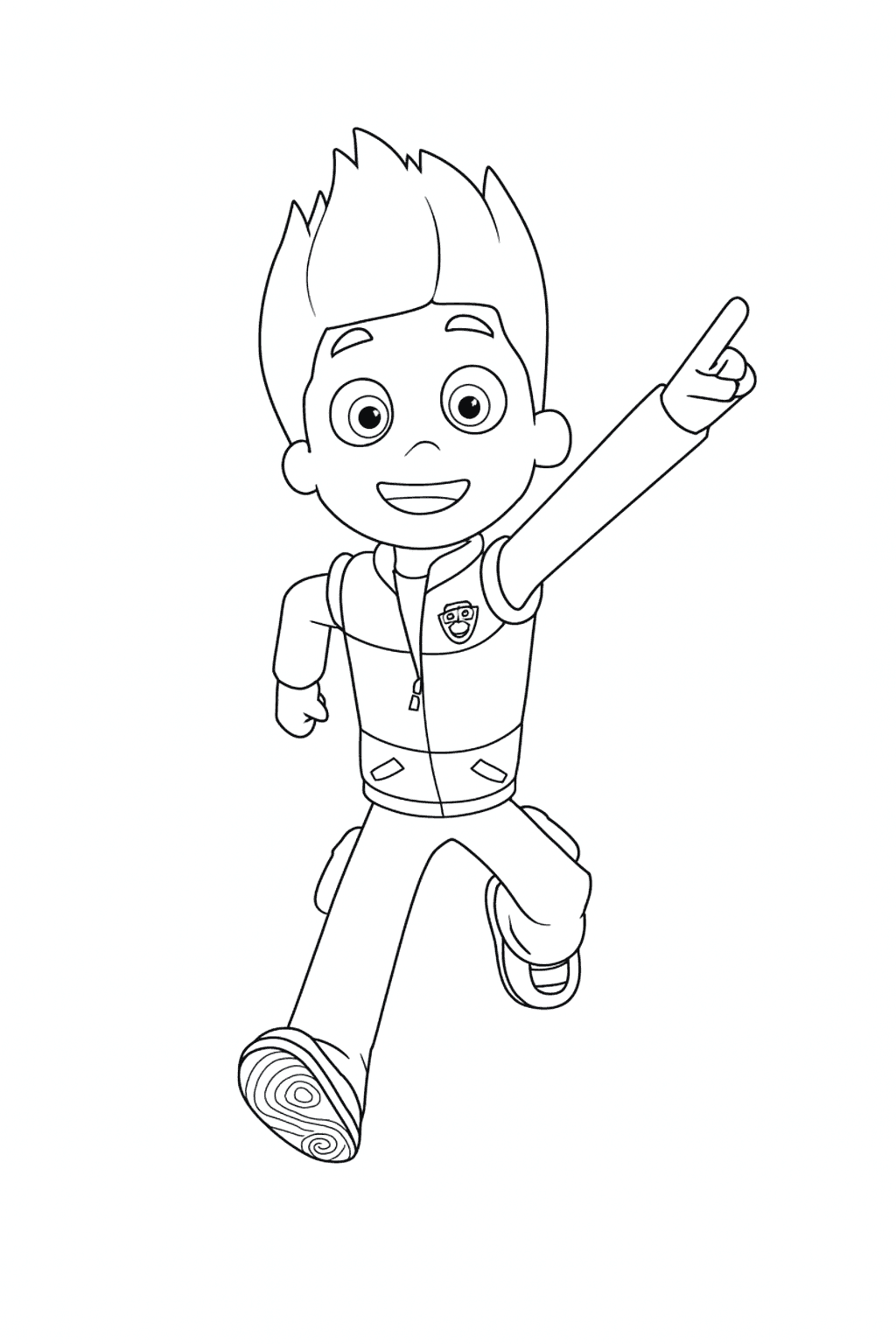 Ryder Paw Patrol Ausmalbild