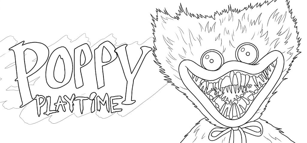 Poppy Playtime Symbol Ausmalbild