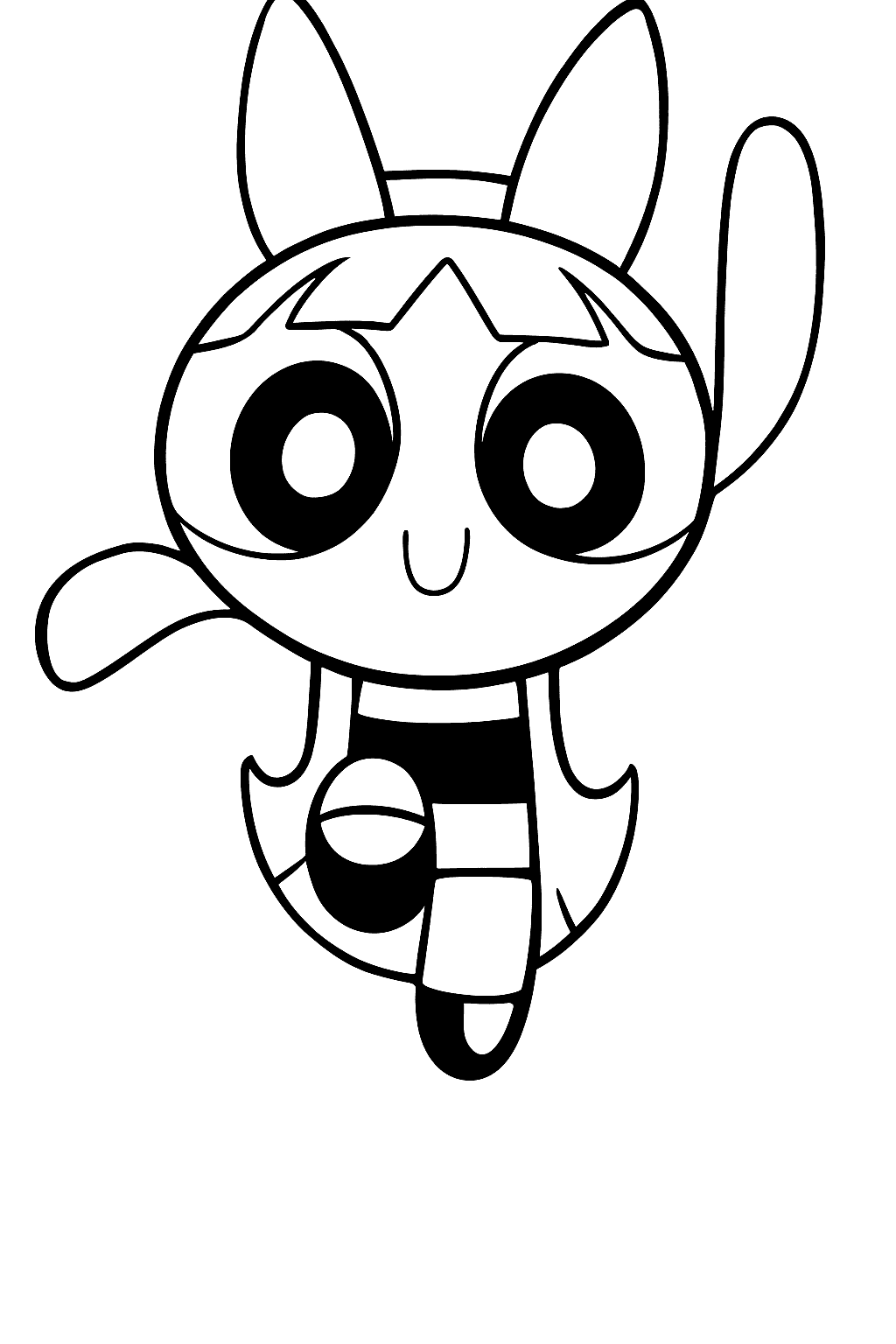 Blossom Variante Ausmalbild