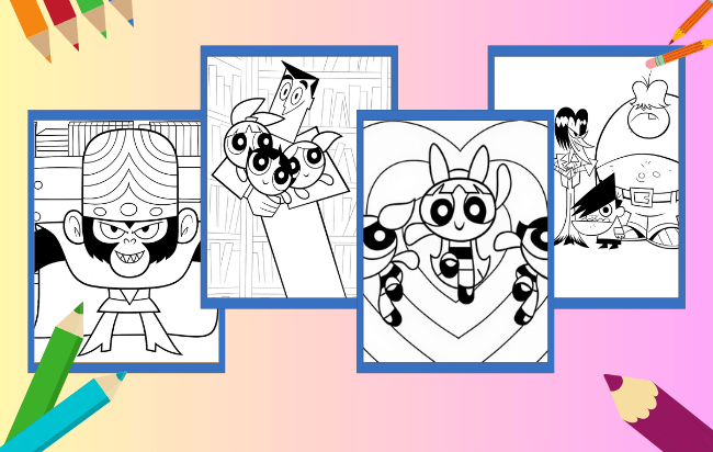Powerpuff Girls Ausmalbilder