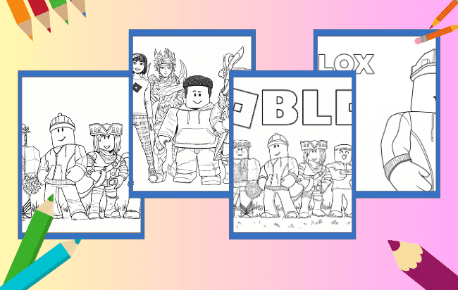 Roblox Ausmalbilder