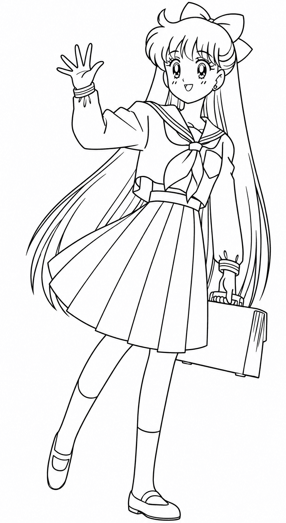 Minako Aino Sailor Moon Ausmalbild