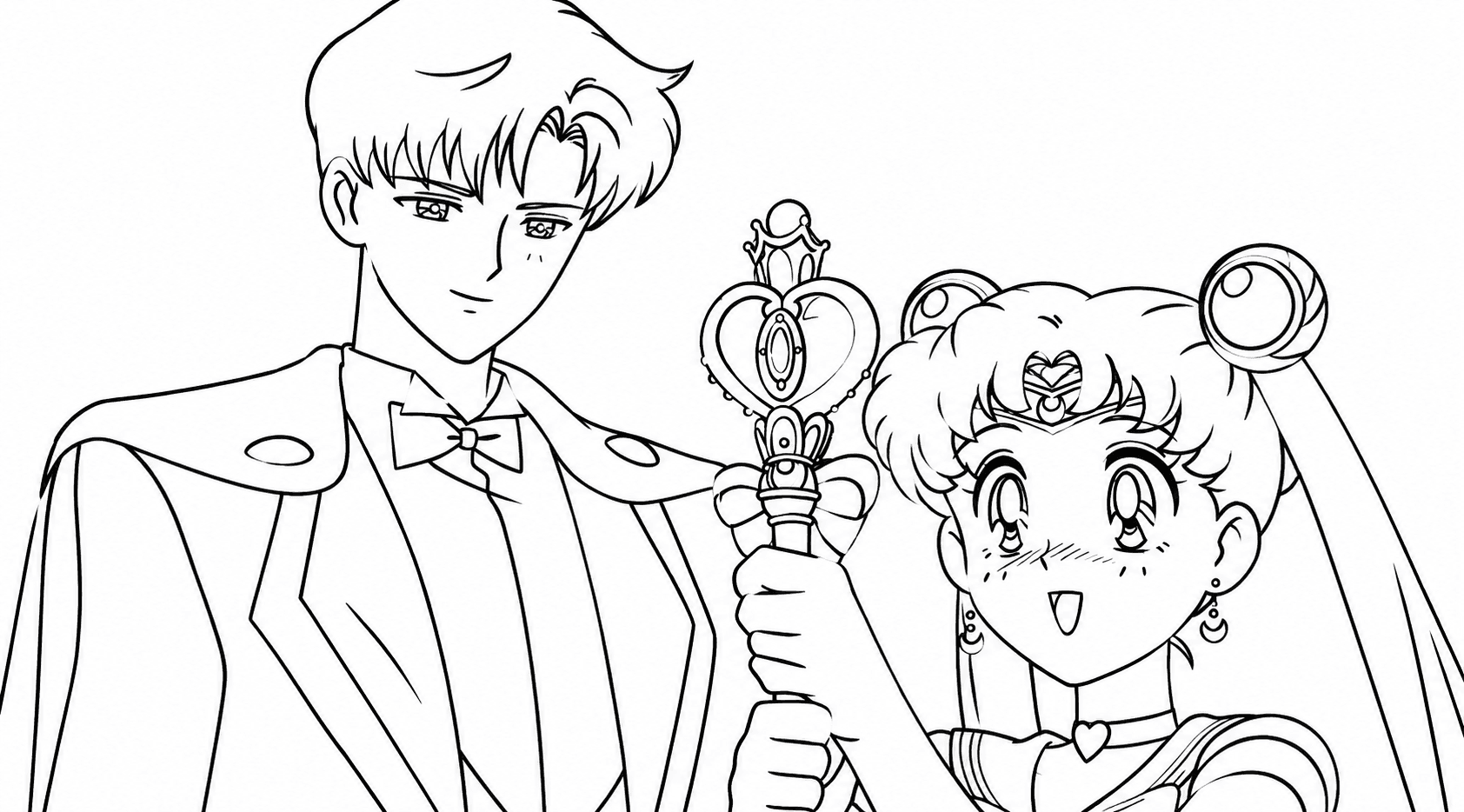 Sailor Moon S Ausmalbild