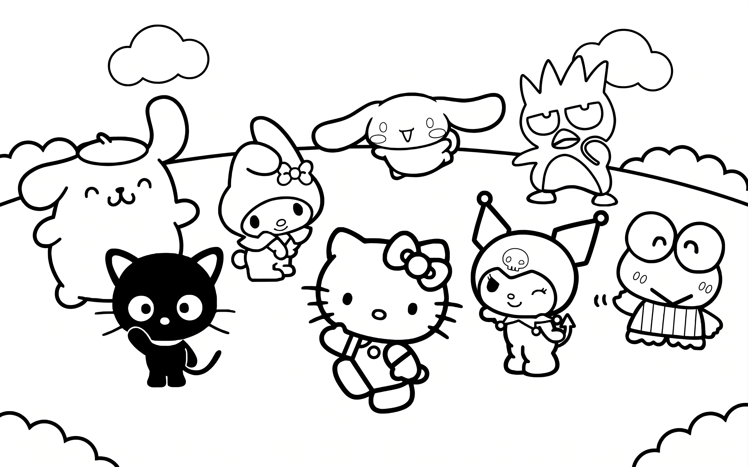 Sanrio Ausmalbild