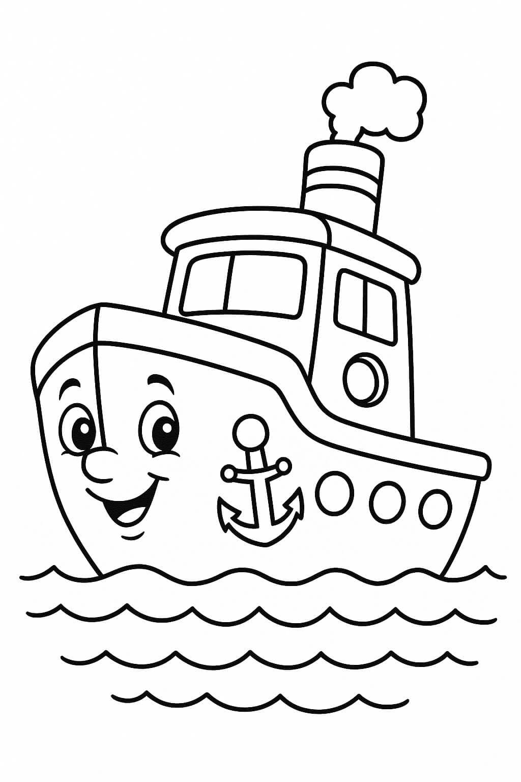 Schlepper zum Ausmalen