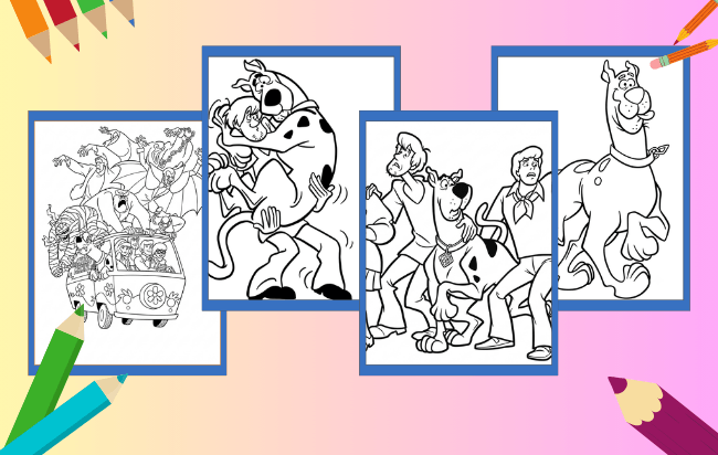 Scooby-Doo Ausmalbilder