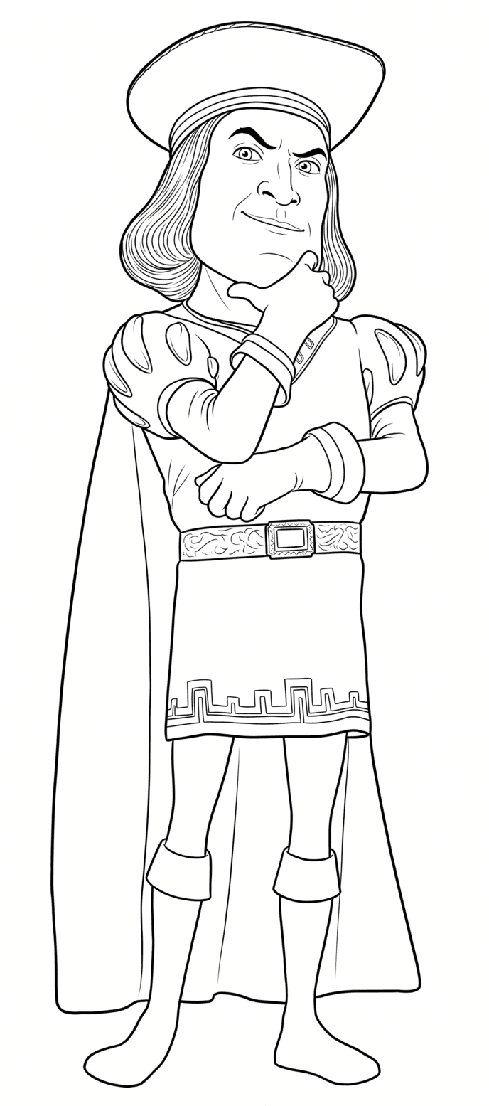 Lord Farquaad Ausmalbild