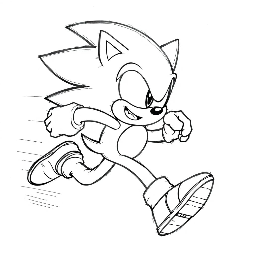 Sonic rennt (2)