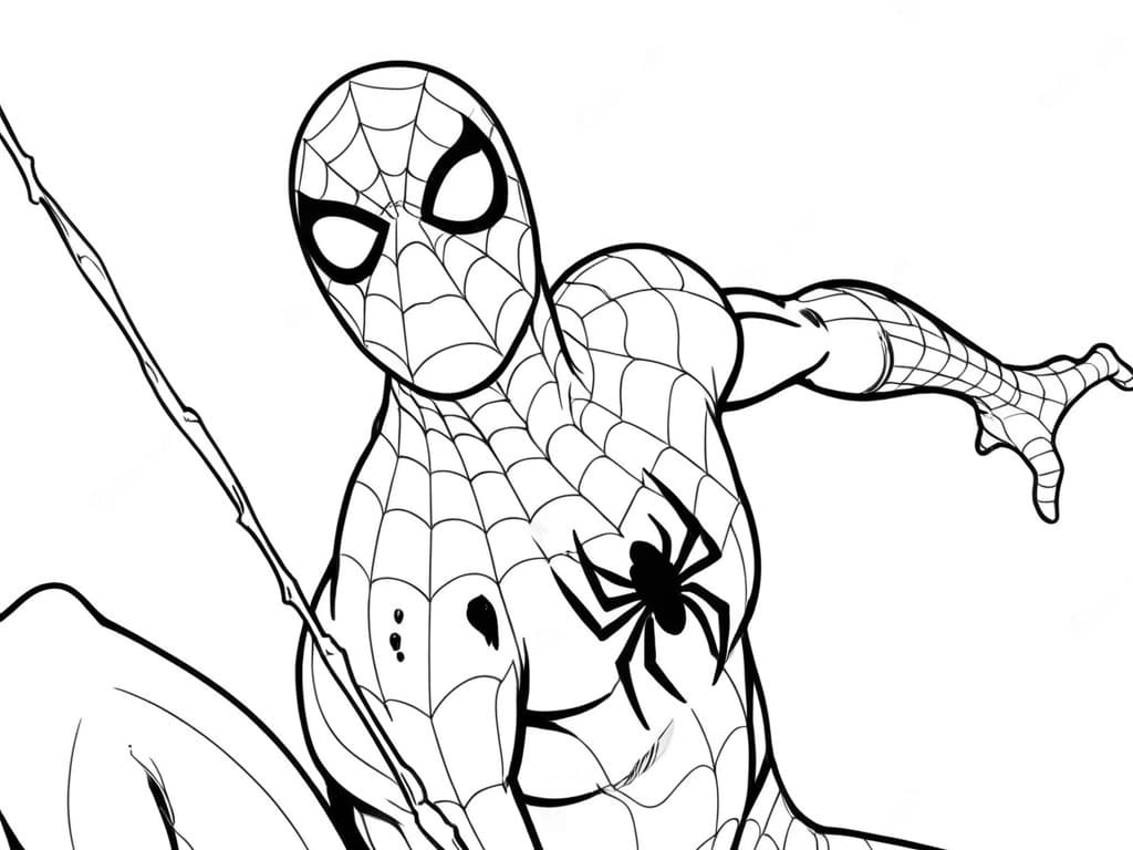 Spider-Man wirft Netze