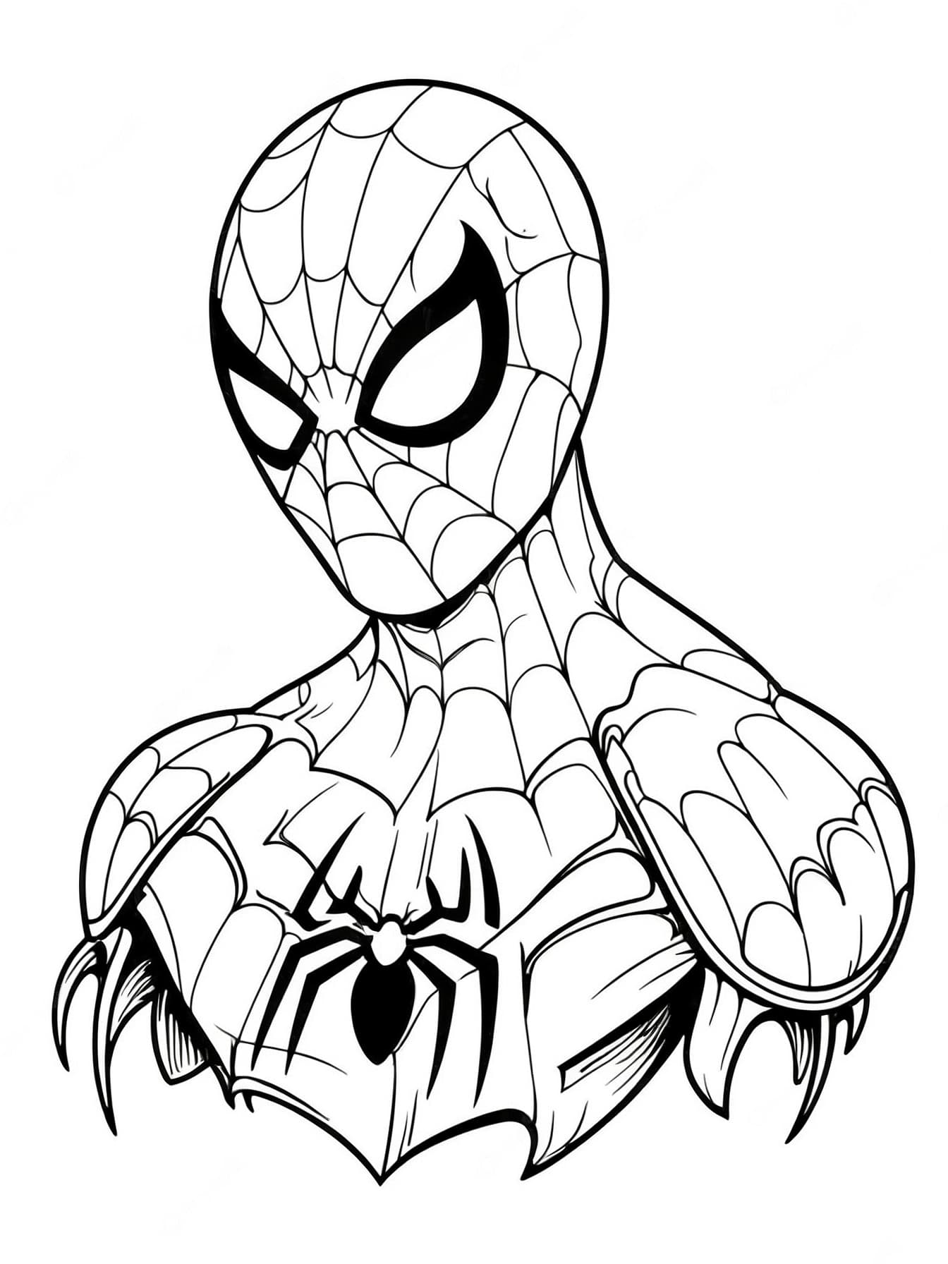 Spider-Man zum Ausdrucken