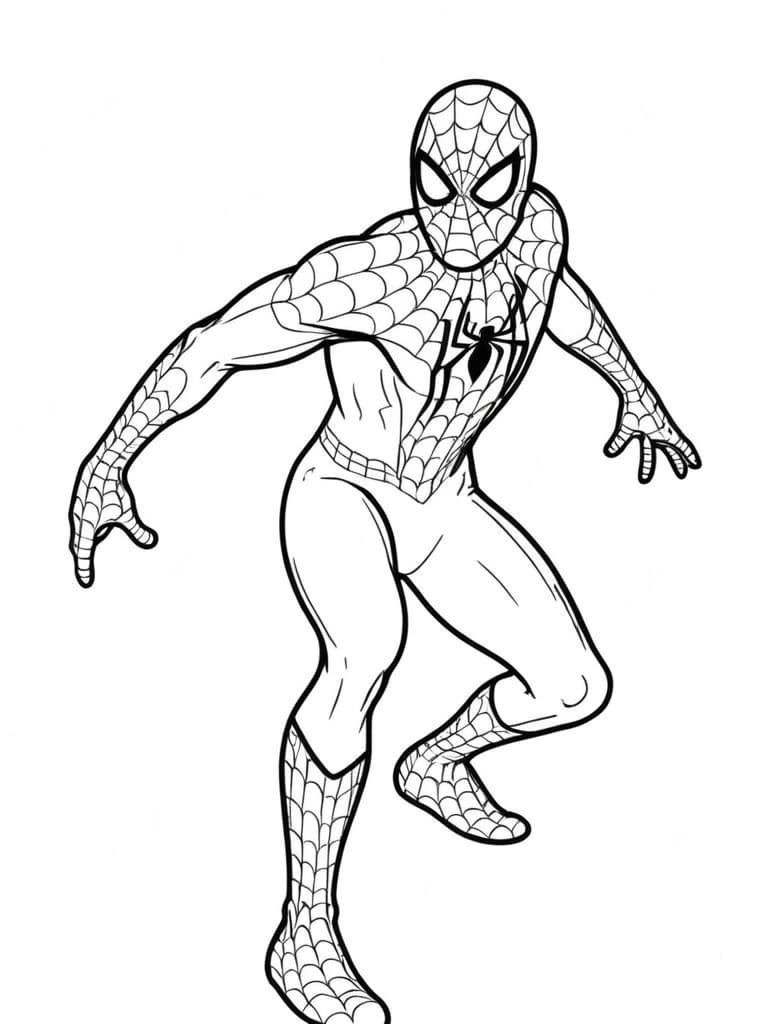 Spider-Man bereit für Action