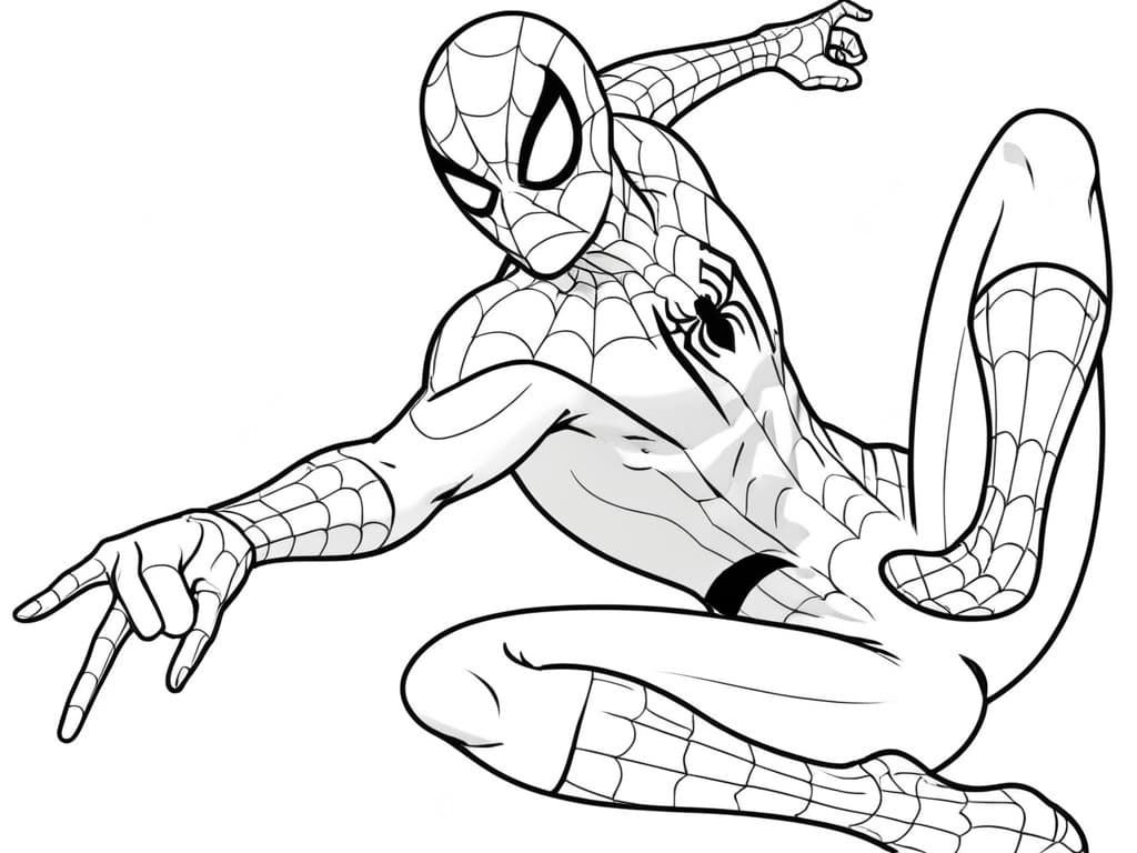 Spider-Man in voller Aktion