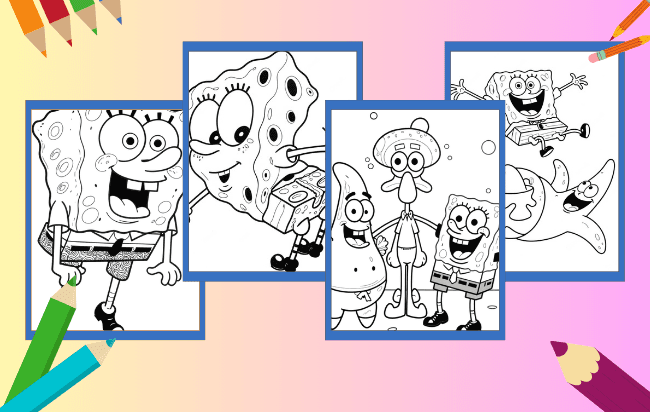 SpongeBob Ausmalbilder