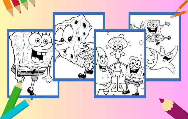 SpongeBob Ausmalbilder