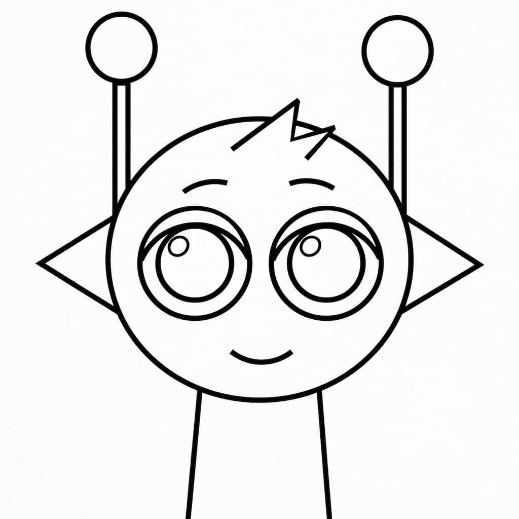 Simon Ausmalbild