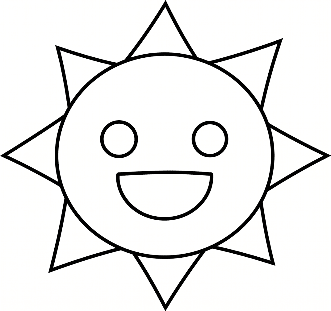 Sprunki Mr. Sun Ausmalbild