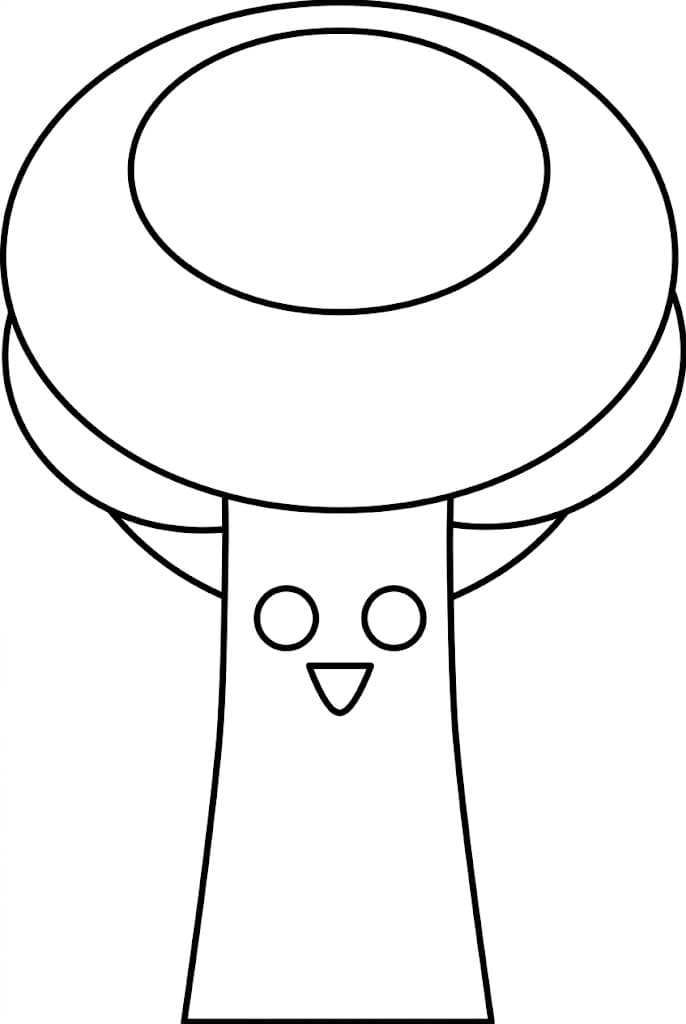 Sprunki Mr. Tree Ausmalbild