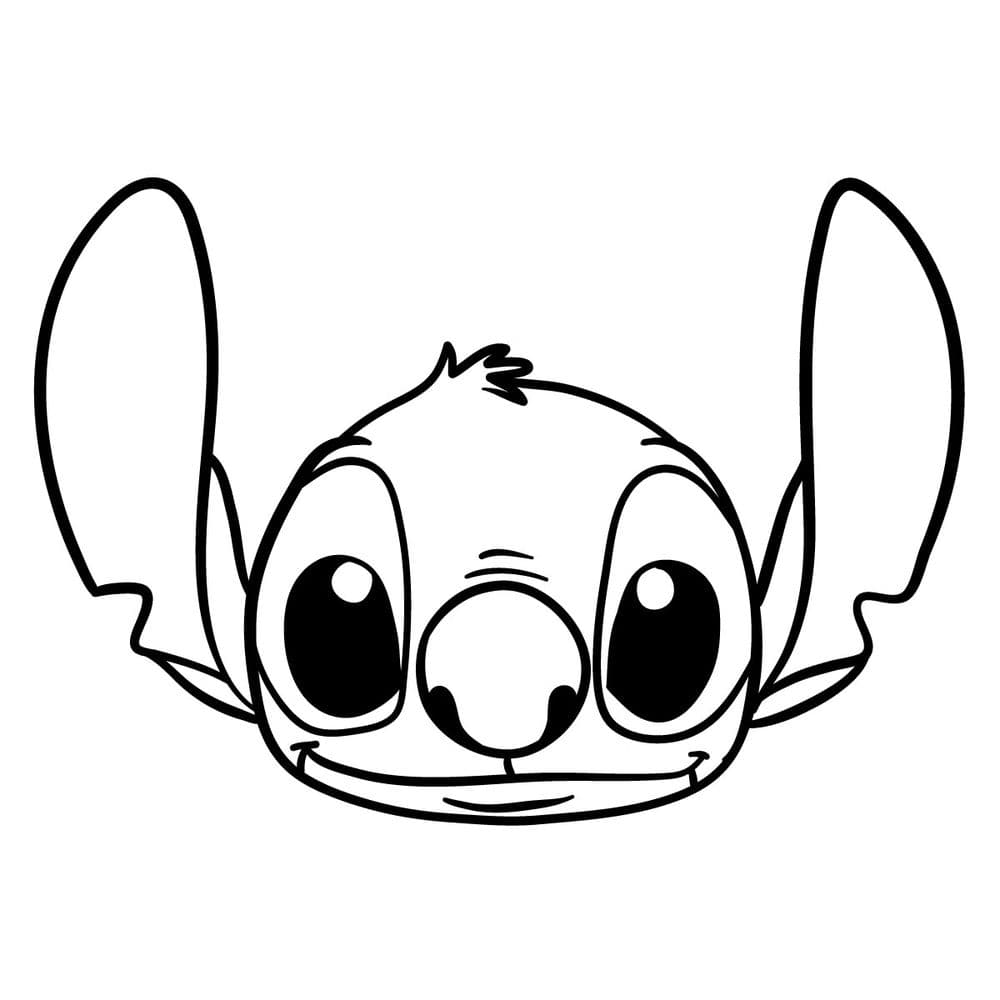 Stitch zum Ausmalen